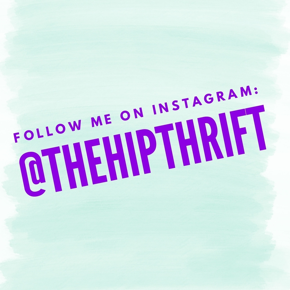 Follow me on Instagram!